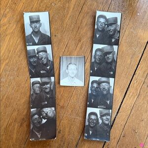 Vintage Black and White Photo Strips
